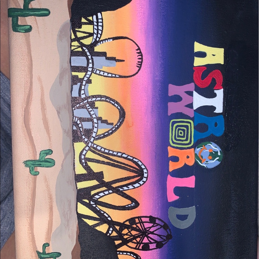 ‘ASTROWORLD’ painting